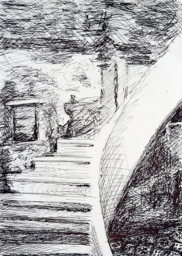 L'escalier by Marie Désert