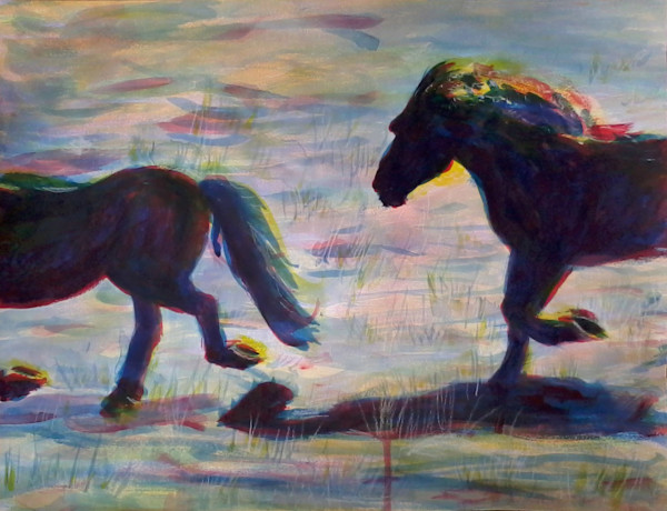 Chevaux by Marie Désert