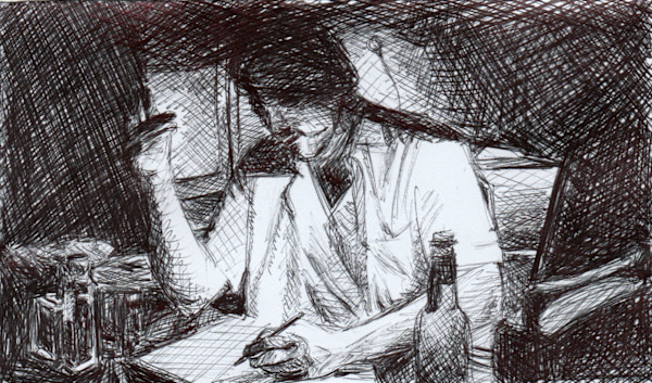 En écrivant by Marie Désert