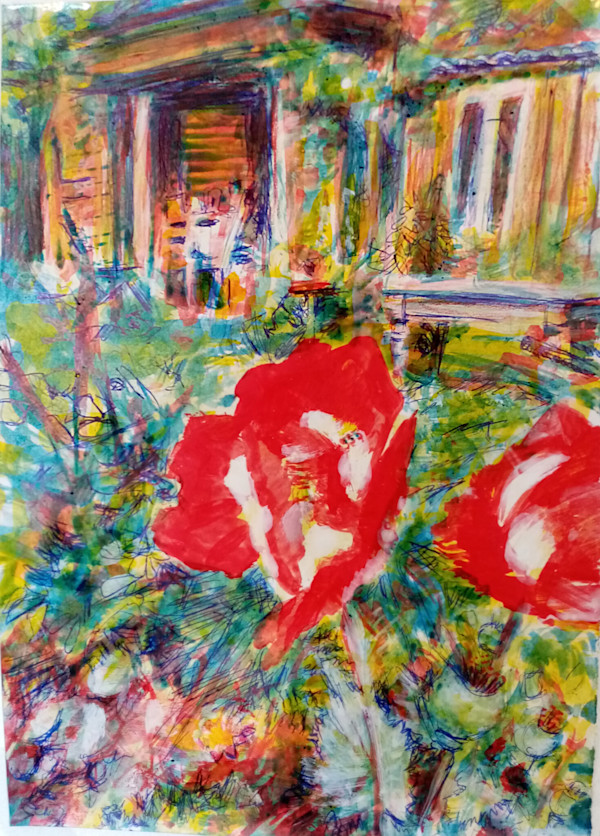Pavots II by Marie Désert