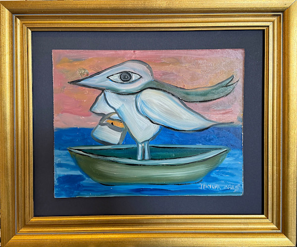 Bird in a Boat by Jennifer Taylor