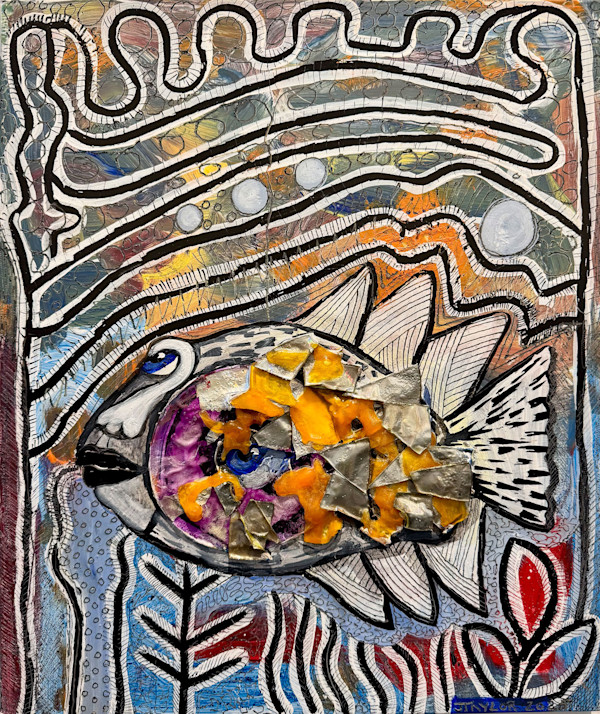 Fish Guts III by Jennifer Taylor