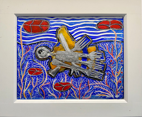 Fish Guts X by Jennifer Taylor