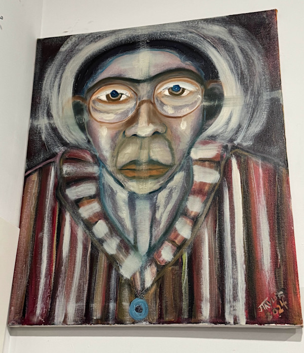 man in glasses by Jennifer Taylor