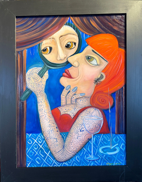 Lady with Tattoos by Jennifer Taylor