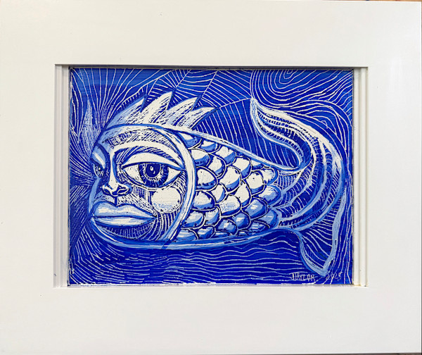 Fish Lines I by Jennifer Taylor