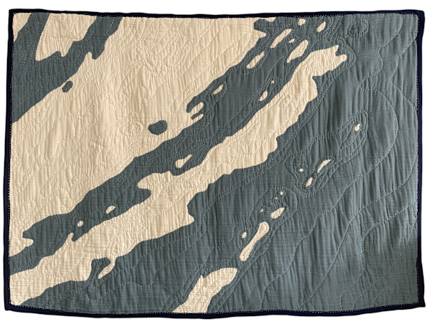 Rock Harbor, Isle Royale Quilt by Shea Schachameyer