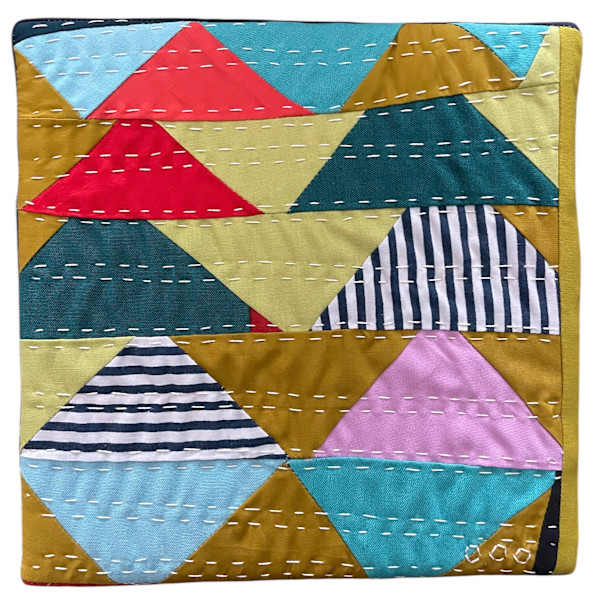 Quilt Block (No. 13) - Triangles by Shea Schachameyer, Image 2.
