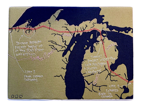 We Are All Connected: Shut Down Line 5 by Shea Schachameyer, Image 1.