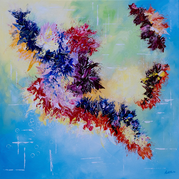 Diving Into The Water Garden by Annette Price