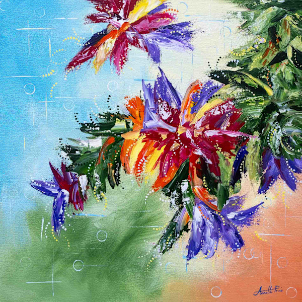 Petals On The Water by Annette Price