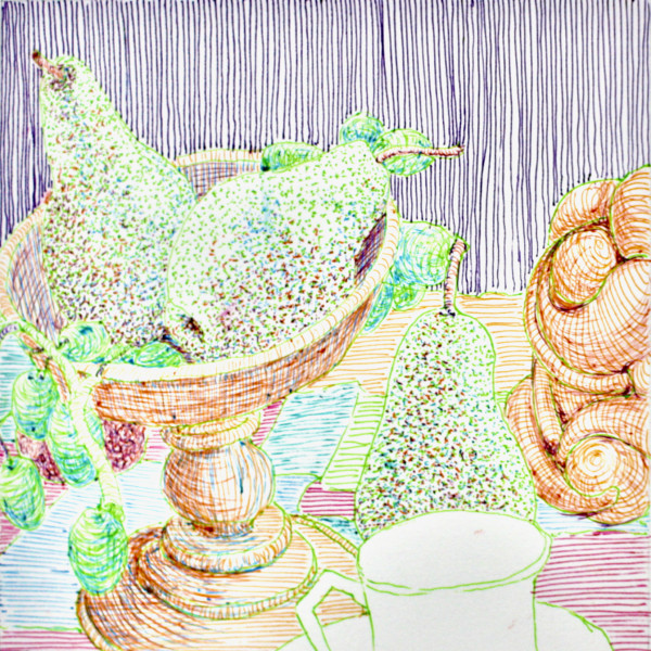 Tea Time/l'heure du thé by Karen Blanchet