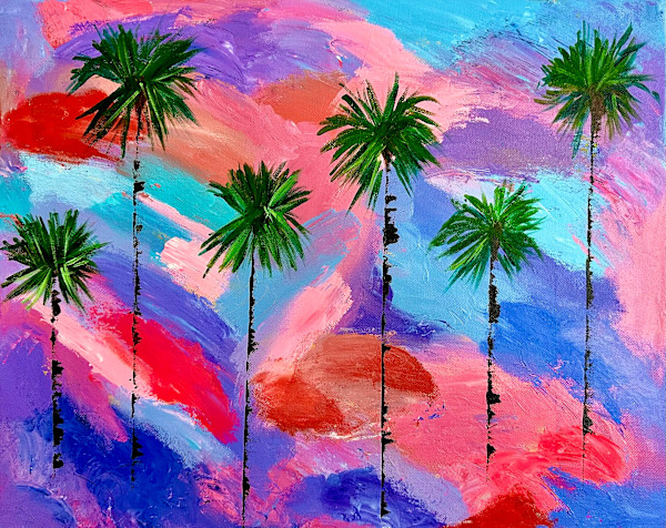 Santa Monica Lights by A Wilson