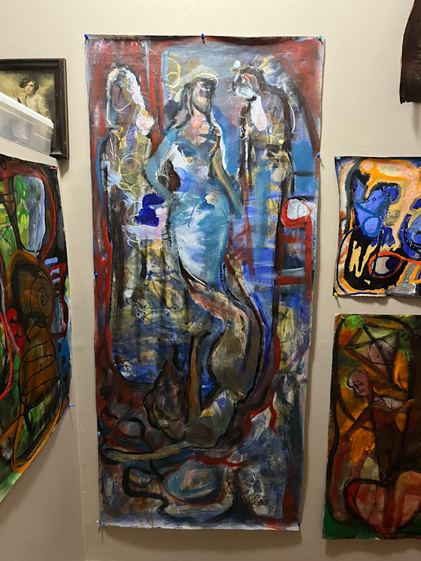 The Four Graces (Wind, Water, Earth, Fire) by Elaine Weiner-Reed