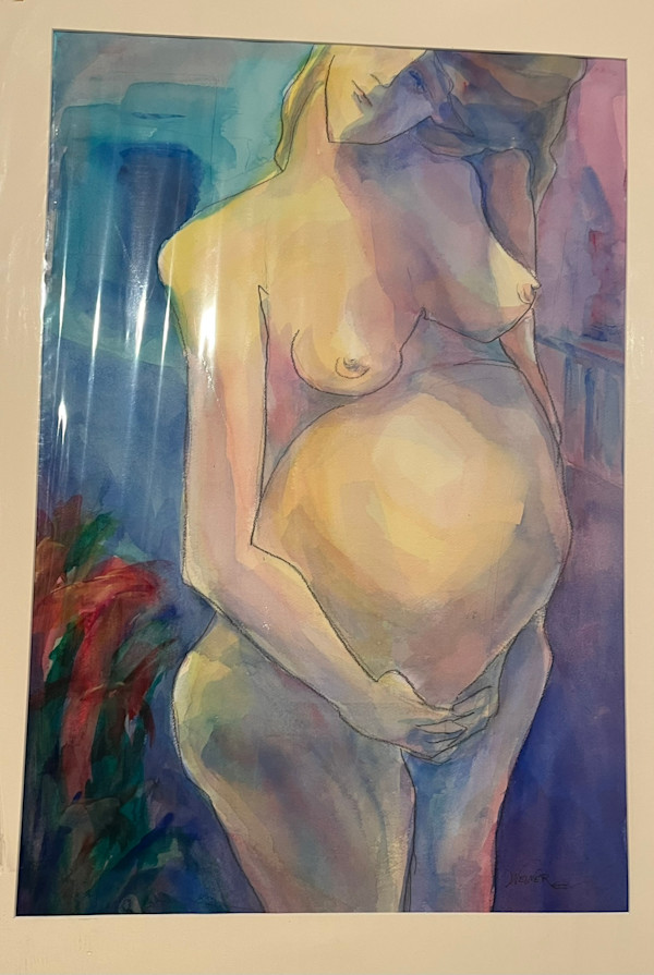Moods of Maternity (Nod to Matisse) by Elaine Weiner-Reed