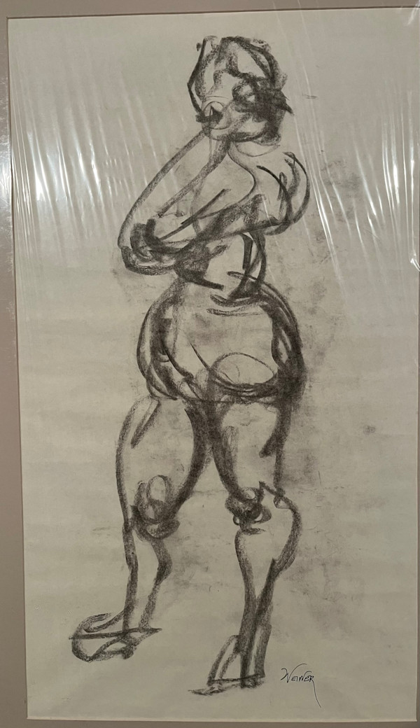 A Woman of Substance (Figure Drawing) by Elaine Weiner-Reed