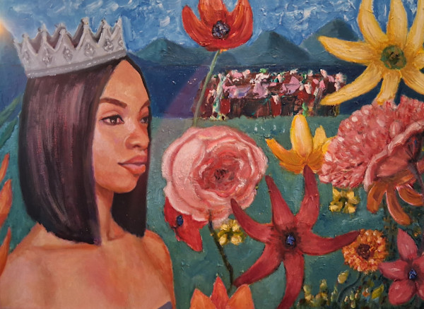 At Rest in Her Queendom by Raven Burnes Kushner, Image 1.