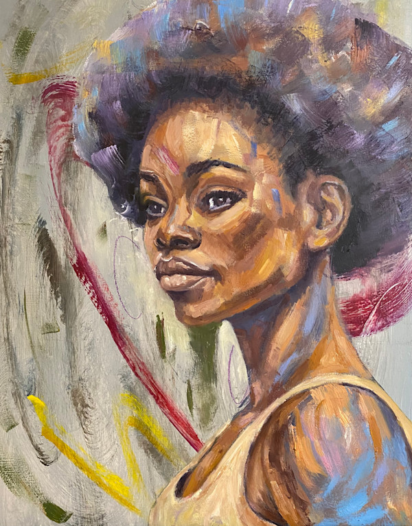 Painted Girl by Raven Kushner