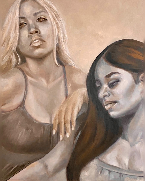 Two Besties by Raven Kushner