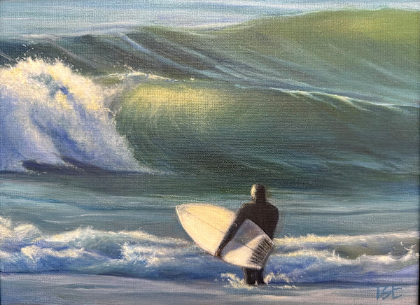 The Late Afternoon Surfer by Pei-Tse Goh
