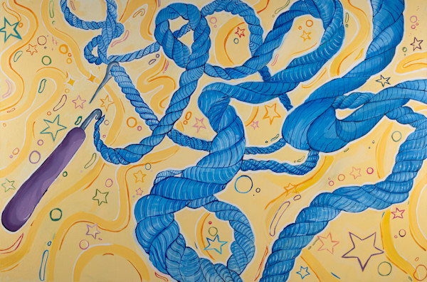 Weaving for the Stars by Sinai Phillips-Thompson, Image 1.