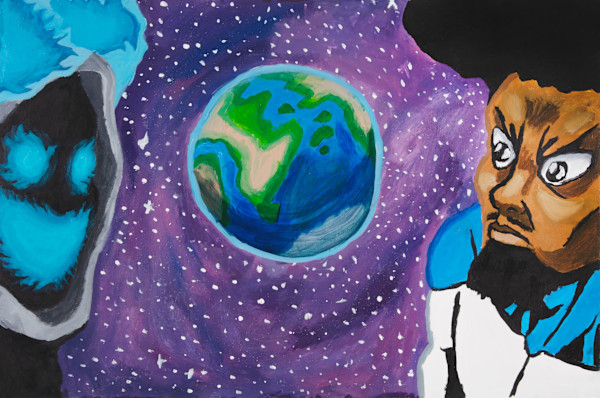 A Battle For earth by Niangel Gomes