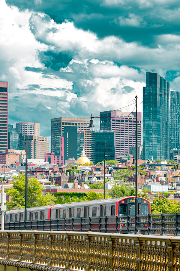 Rails Into The Skyline #1 by Elijah "Jah" Otero