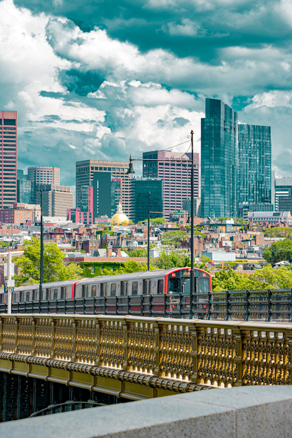 Rails Into The Skyline by Elijah "Jah" Otero