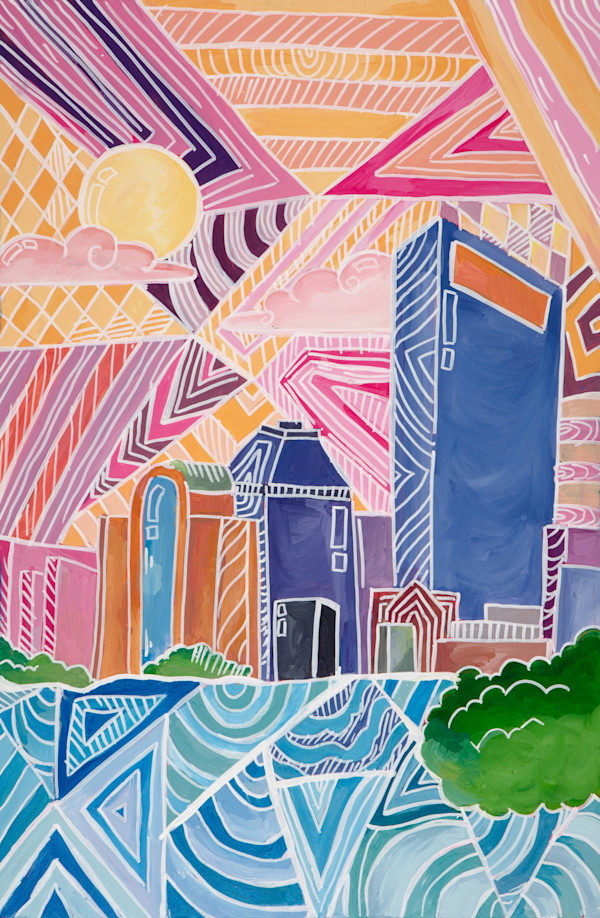 Sunset City by Sinai Phillips-Thompson
