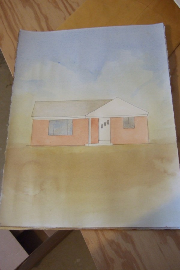 Playful Home sketch 12 by Kevin MacDonald, estate