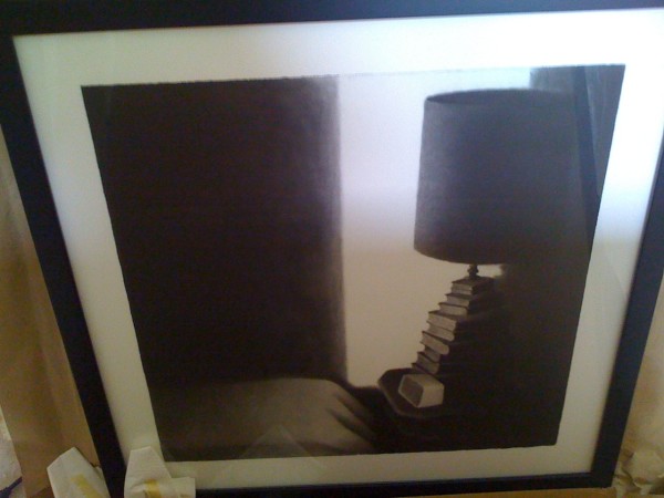 Night Stand II (Lamp and Bed) FR HMB #74 by Kevin MacDonald, estate