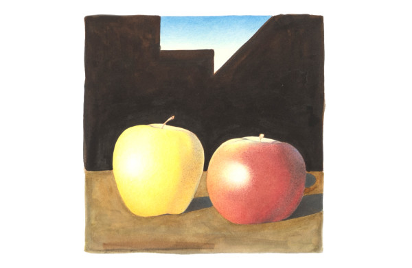 Yellow Apple Red Apple by Kevin MacDonald, estate