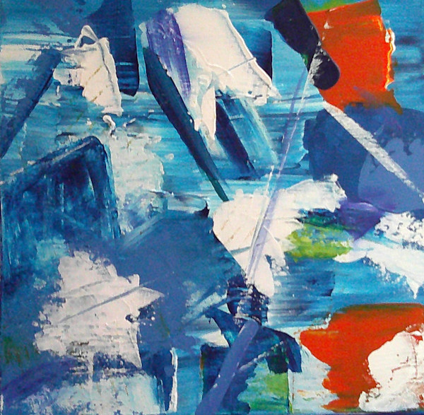 Swimming Goldfish by Lezlie  Lenay