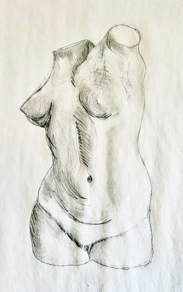 Female Figure Study by Sam Borden