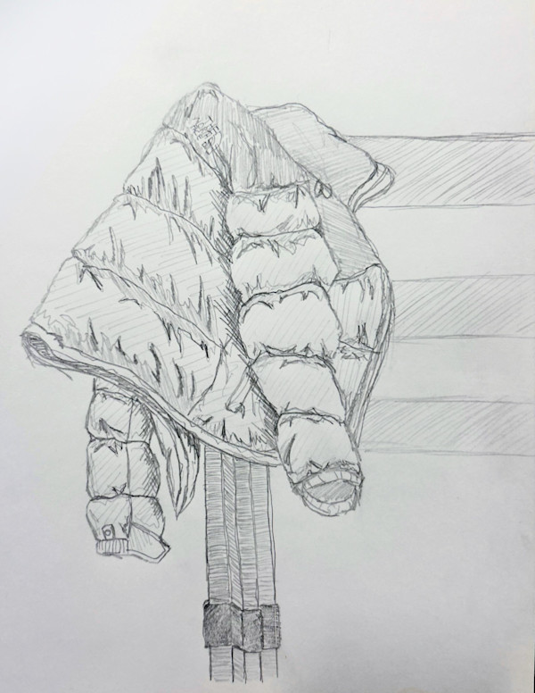 Hanging Coat by Sam Borden