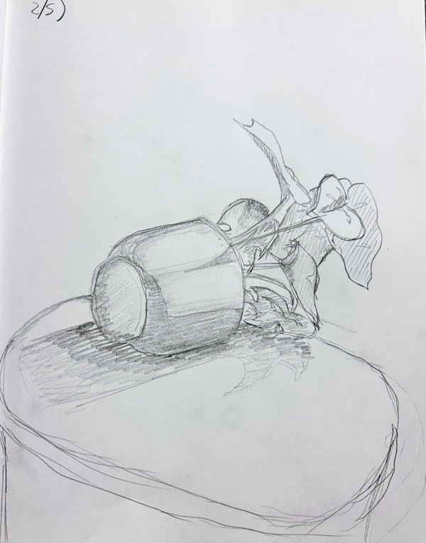 Plant Study 2/5 by Sam Borden