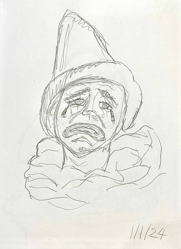 Sad Clown by Sam Borden