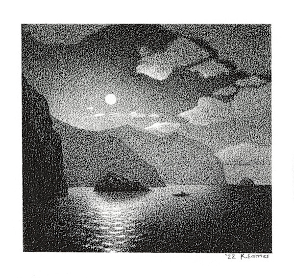 Moonlight Row by Kristin Eames, Image 1.
