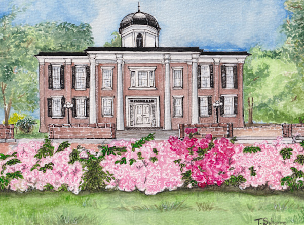 SHSU Austin Hall by Tonya Schorre
