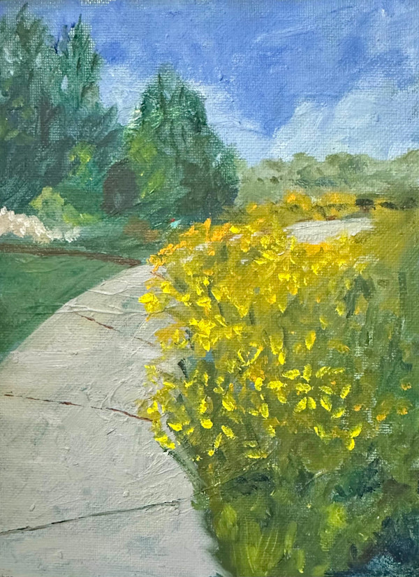 Garden Path by Phyllis Sharpe