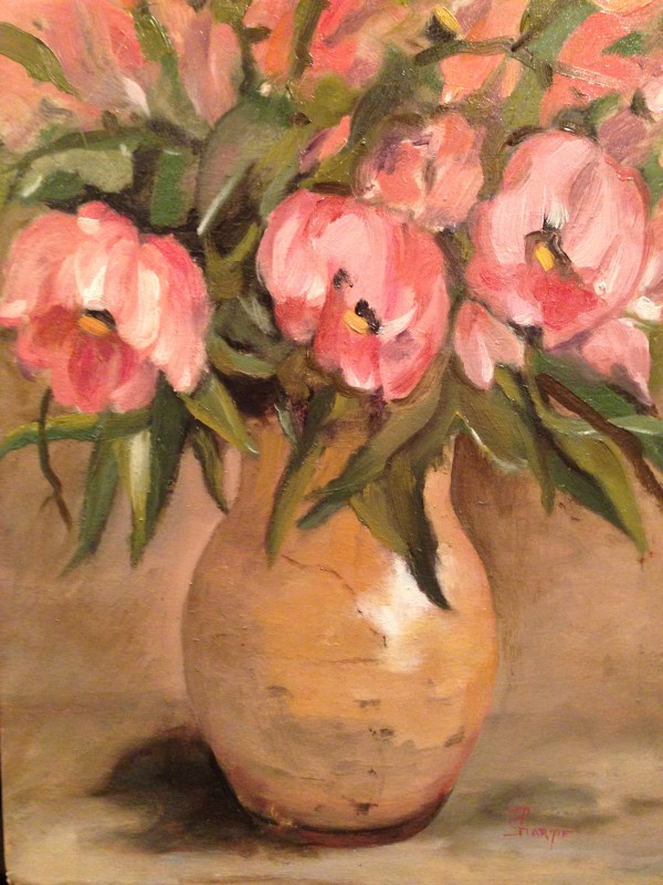 Flowers & Vase by Phyllis Sharpe