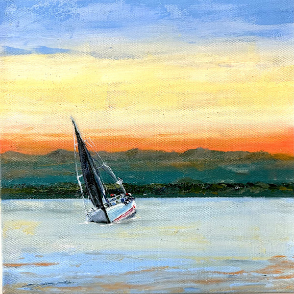 Heeling Wind by Phyllis Sharpe