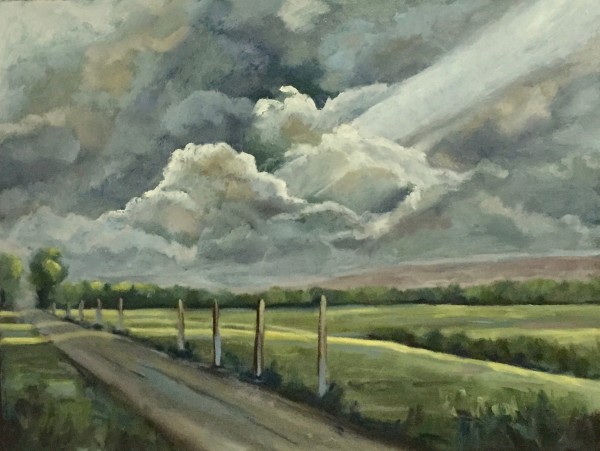 'Lake Brandt Clouds' by Phyllis Sharpe
