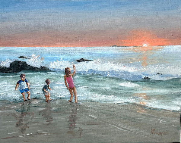Sunset Play by Phyllis Sharpe, Image 1.