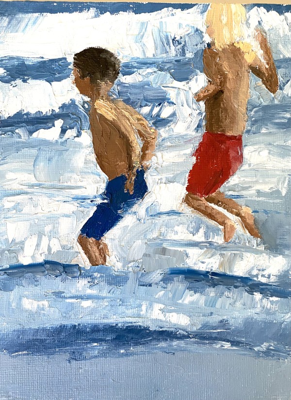 Boys at Play by Phyllis Sharpe