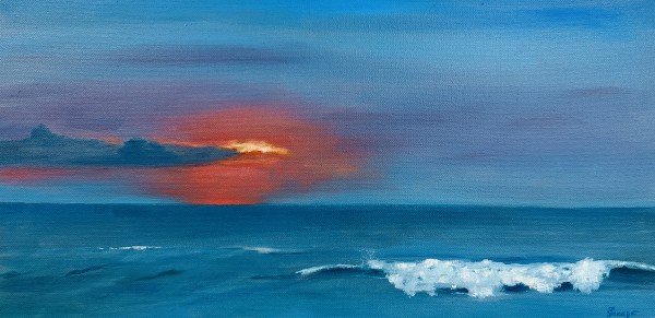 Orange Sunrise by Phyllis Sharpe