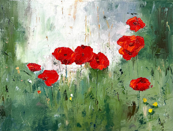 Italian Poppies by Phyllis Sharpe