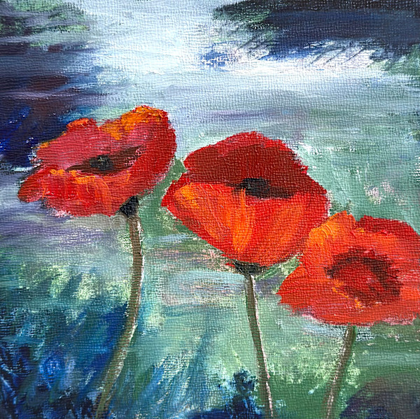 Enchanting Poppies by Phyllis Sharpe