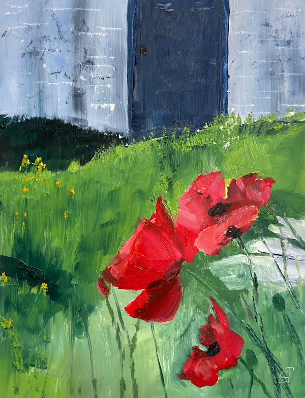 Home Poppies by Phyllis Sharpe