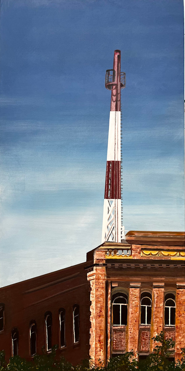 Signal Tower -Willows Series No. 8 by Ema Lahey, Image 1.
